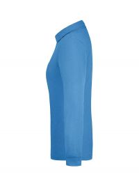 Ladies Workwear Polo Shirt Pocket Longsleeve Essential
